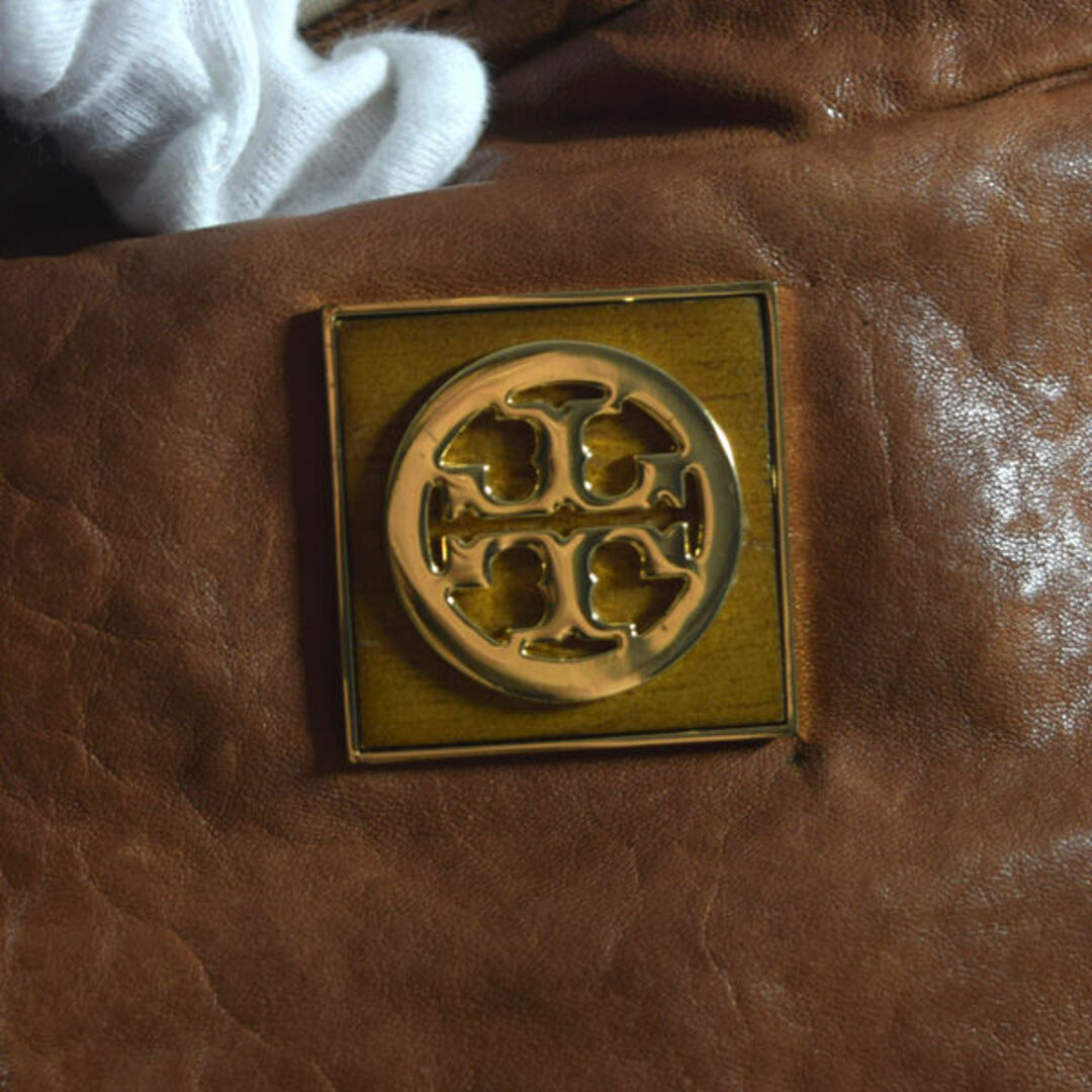 Tory Burch(トリーバーチ)のTORY BURCH / トリーバーチ ■ セミショルダーバッグ レザー ブラウン バッグ / バック / BAG / 鞄 / カバン ブランド 中古 [0990010670] レディースのバッグ(ショルダーバッグ)の商品写真