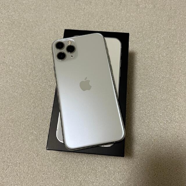 美品 iPhone 11 Pro シルバー 256 GB SIMフリー