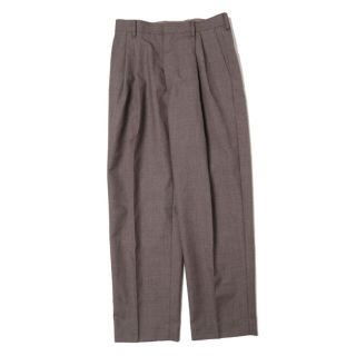 オーラリー(AURALEE)のauralee bluefaced wool wide slacks(スラックス)