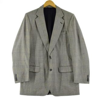 バーバリー(BURBERRY)の古着 バーバリー Burberry's チェック柄 ウールテーラードジャケット メンズL /eaa205277(テーラードジャケット)