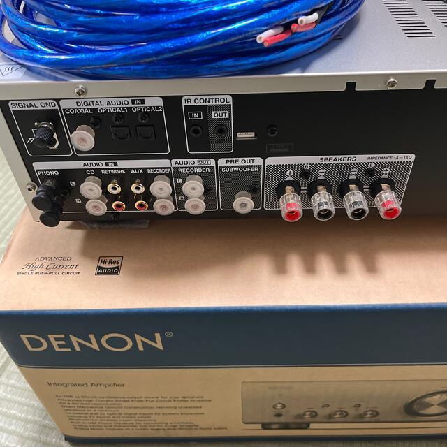 DENON(デノン)のDENON PMA-600NE ＋　ゾノトーン6NSP-2200α スマホ/家電/カメラのオーディオ機器(アンプ)の商品写真