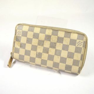 ルイヴィトン(LOUIS VUITTON)のLOUIS VUITTON / ルイヴィトン ■ ダミエアズール ジッピーウォレット ラウンドファスナー長財布 白×青 N60019 財布 / サイフ / ウォレット / wallet / コイン ブランド 中古 [0990010793](長財布)