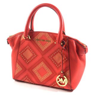 マイケルコース(Michael Kors)のMICHAEL KORS / マイケルコース ■ ハンドバッグ レザー レッド バッグ / バック / BAG / 鞄 / カバン ブランド 中古 [0990010951](ハンドバッグ)