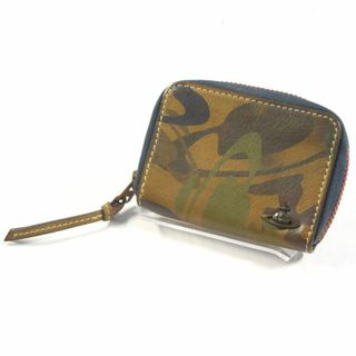 ヴィヴィアンウエストウッド(Vivienne Westwood)のVivienne Westwood / ヴィヴィアンウエストウッド ■ カモフラージュORB コインケース レザー 茶 小銭入れ VW1 中古 [0990010964](コインケース/小銭入れ)