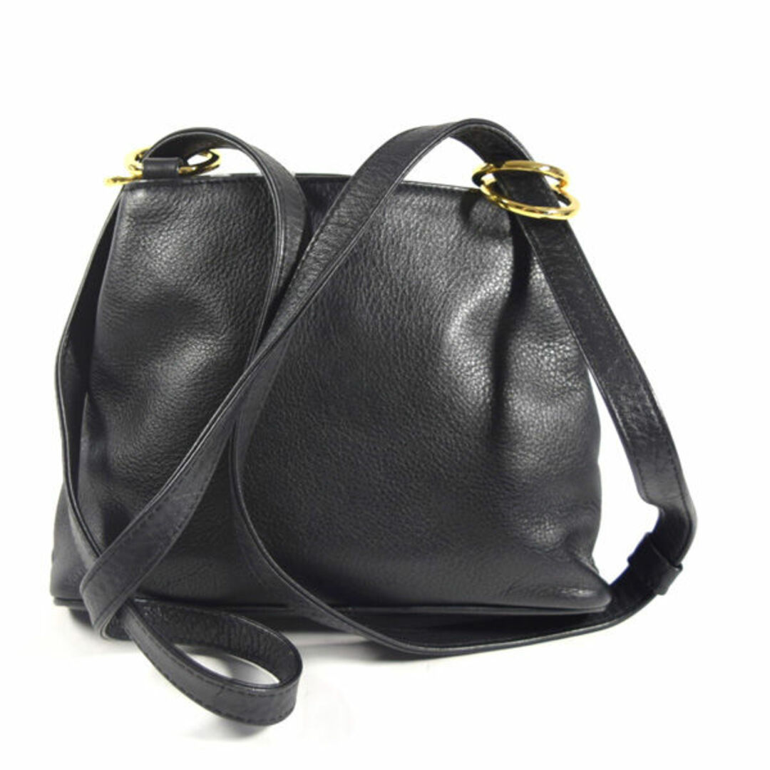 Paloma Picasso / パロマ ピカソ ■ ショルダーバッグ レザー ブラック バッグ / バック / BAG / 鞄 / カバン ブランド  [0990010900]