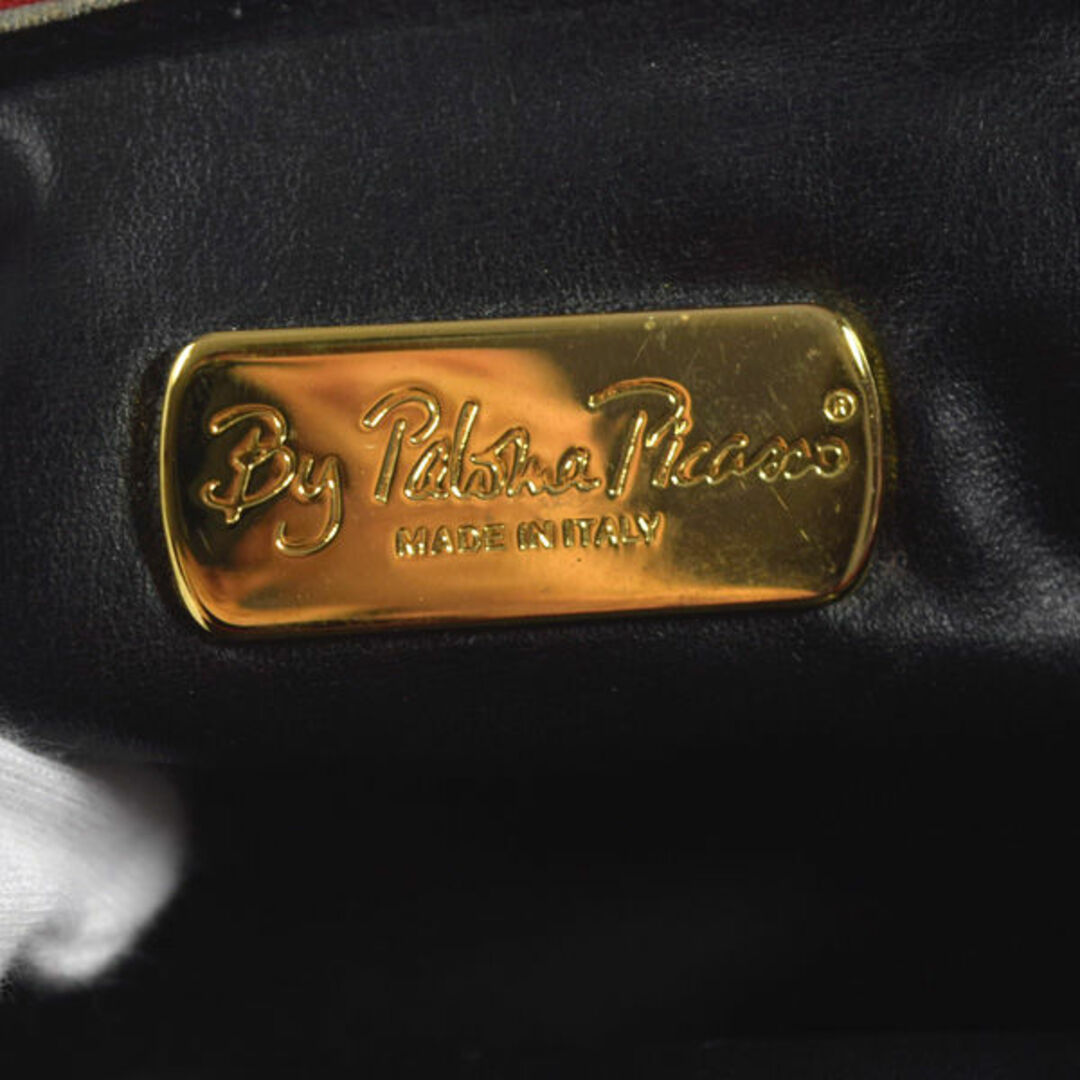 Paloma Picasso(パロマピカソ)のPaloma Picasso / パロマ ピカソ ■ ポーチ レザー レッド 小物入れ バッグ / バック / BAG / 鞄 / カバン ブランド 中古 [0990010908] レディースのファッション小物(ポーチ)の商品写真