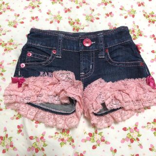 ☆新品未使用☆EARTHMAGIC デニムショートパンツ ☆新品未使用☆EARTHMAGIC デニムショートパンツ
