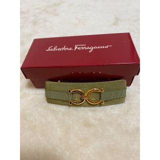 サルヴァトーレフェラガモ(Salvatore Ferragamo)のSalvatore Ferragamo ガンチーニ　バレッタ(バレッタ/ヘアクリップ)