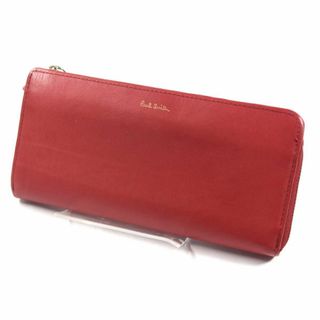 ポールスミス(Paul Smith)のPaul Smith / ポールスミス ■ L字ファスナー長財布 レザー レッド 財布 / サイフ / ウォレット / wallet / コイン ブランド 中古 [0990011076](財布)