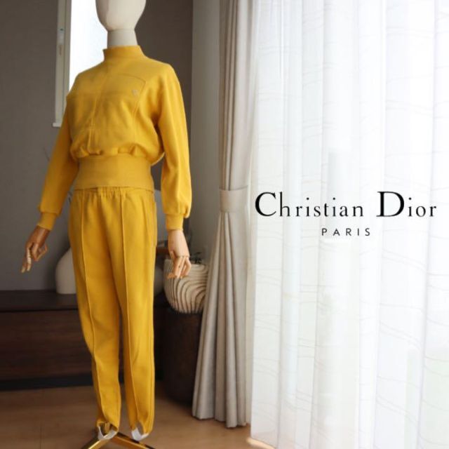 Christian Dior - クリスチャン ディオール スポーツ セットアップ M スウェット イエローの通販 by