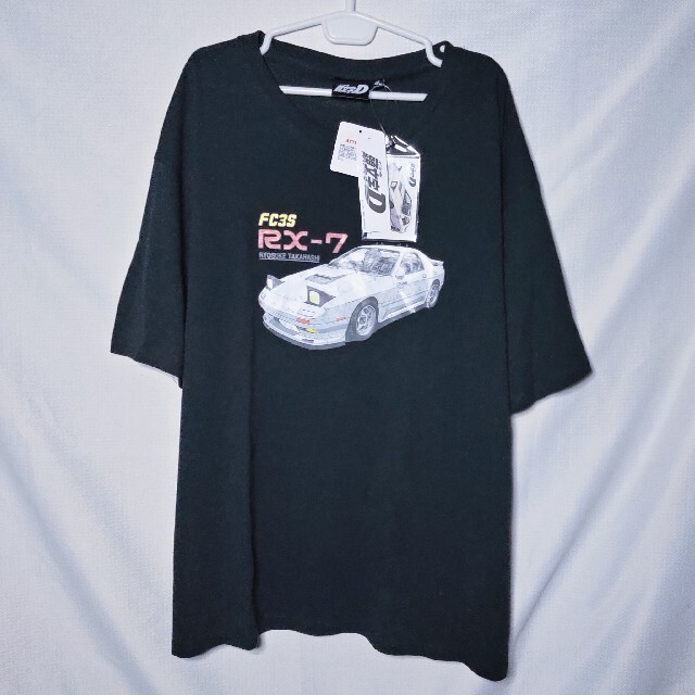 新品 ペアルック Tシャツ 4L 頭文字D RX7 高橋涼介 ステッカー イニD 1