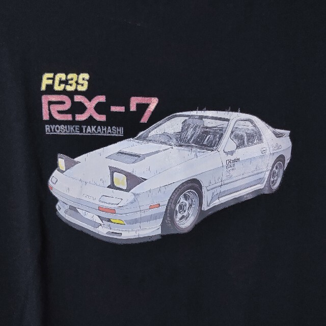 新品 ペアルック Tシャツ 4L 頭文字D RX7 高橋涼介 ステッカー イニD 3