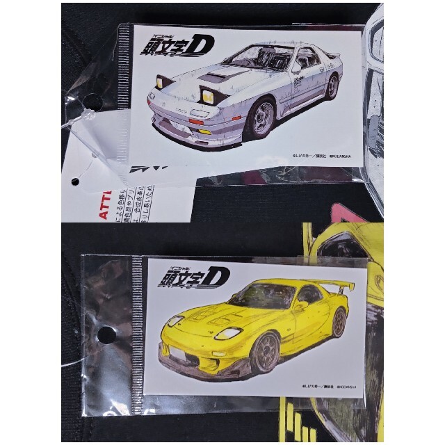 新品 ペアルック Tシャツ 4L 頭文字D RX7 高橋涼介 ステッカー イニD 9