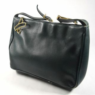 パロマピカソ(Paloma Picasso)のPaloma Picasso / パロマ ピカソ ■ ショルダーバッグ レザー グリーン バッグ / バック / BAG / 鞄 / カバン ブランド 中古 [0990011118](ショルダーバッグ)