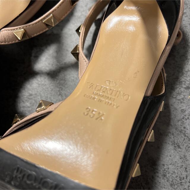 美品】valentino ヴァレンティノ ロックスタッズ ヒール パンプス