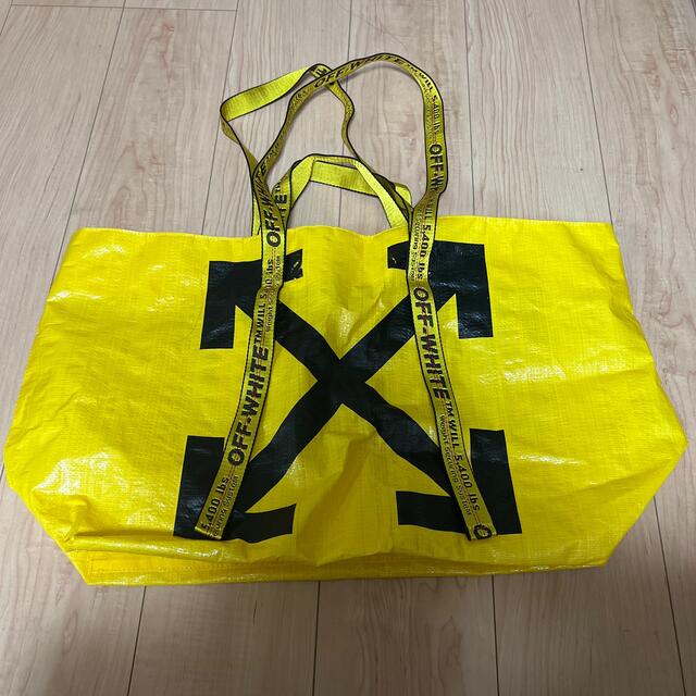 OFF WHITE New Commericial Tote Yellow