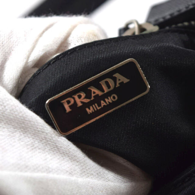 PRADA / プラダ ■ ハンドバッグ ブラック ナイロン バッグ / バック / BAG / 鞄 / カバン ブランド  [0990011229] 4