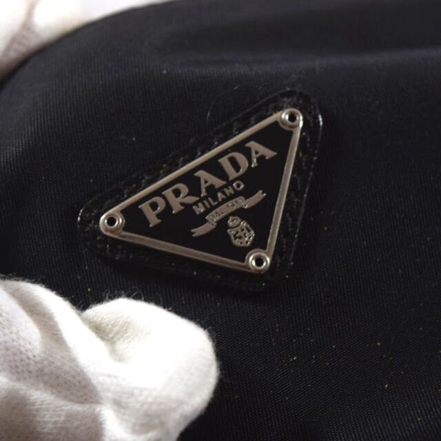 PRADA / プラダ ■ ハンドバッグ ブラック ナイロン バッグ / バック / BAG / 鞄 / カバン ブランド  [0990011229] 6