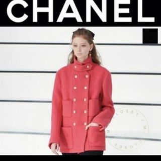 シャネル(CHANEL)のセール⛄️✨最終値下げCHANEL♥️ウールツイードコート♥️ccロゴ(ロングコート)