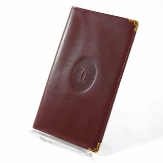 Cartier - Cartier / カルティエ □ 財布 札入れ レザー ボルドー 財布
