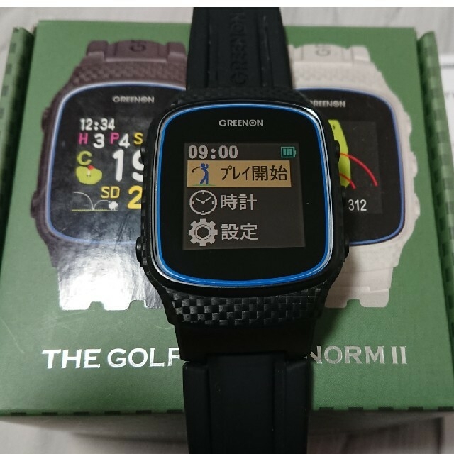 腕時計型　ゴルフウォッチ　G05 GPS ブラック