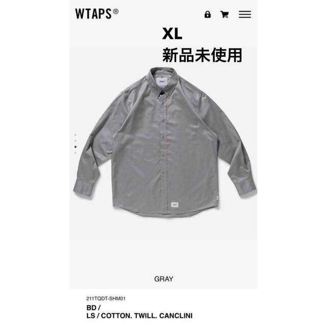 WTAPS ダブルタップス BD LS COTTON CANCLINI XL