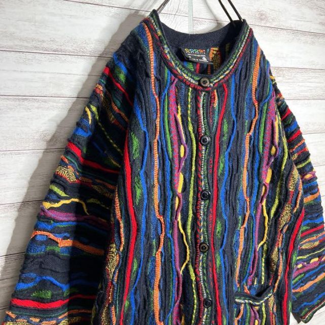 【入手困難!!】COOGI ✈︎立体ニット 3Dニット ゆるだぼ 肉厚 ベスト