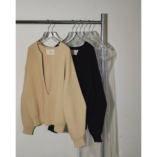 TODAYFUL - TODAYFUL Slit Neck Knitの通販 by ♡｜トゥデイフルならラクマ