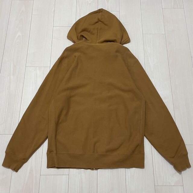 carhartt(カーハート)のCarhartt カーハート ジップパーカー XL 裏起毛 茶色 ブラウン メンズのトップス(パーカー)の商品写真