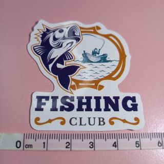 【614】フィッシング　釣り　ステッカー　魚　フィッシュ　アウトドア【即購入可】(その他)