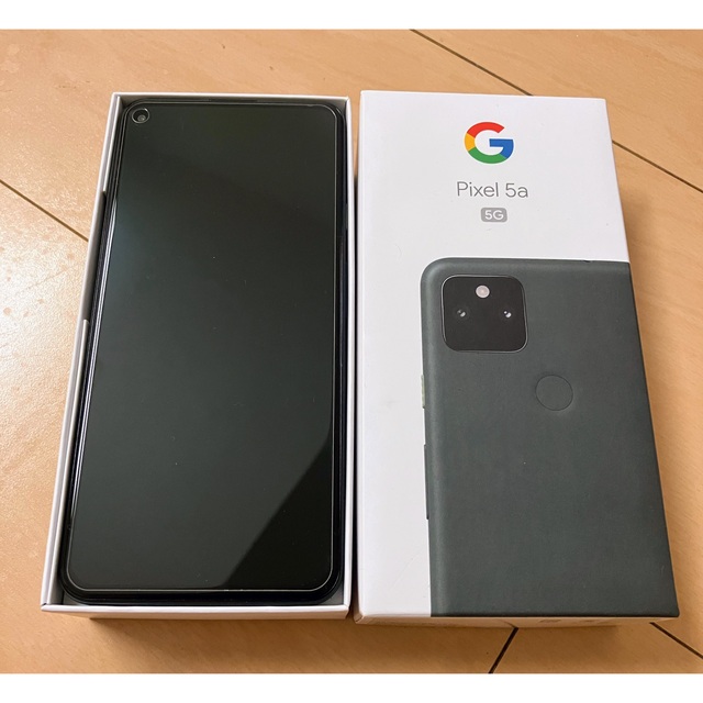 [美品] Google Pixel 5a 5G ブラック SIMフリー おまけ