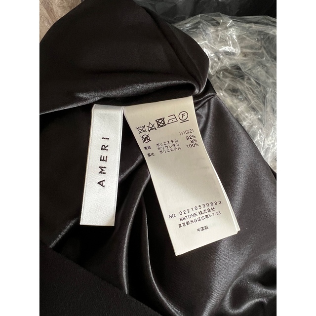 新品タグ付き MANY WAY AIRY VEIL DRESS ブラック S 最も vahlturismo