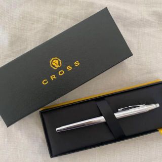 クロス(CROSS)の新品未使用★cross クロス　ボールペン　シルバー(ペン/マーカー)