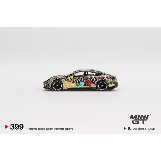 MINIGT 1/64 ポルシェ　タイカンTurbo S NaRaYa タイ限定 エンタメ/ホビーのおもちゃ/ぬいぐるみ(ミニカー)の商品写真