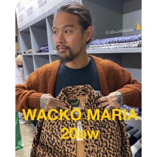 ワコマリア(WACKO MARIA)のワコマリア  モヘア　ニット　カーディガン　アロハ　ダウン　ナンガ　キムタク(カーディガン)