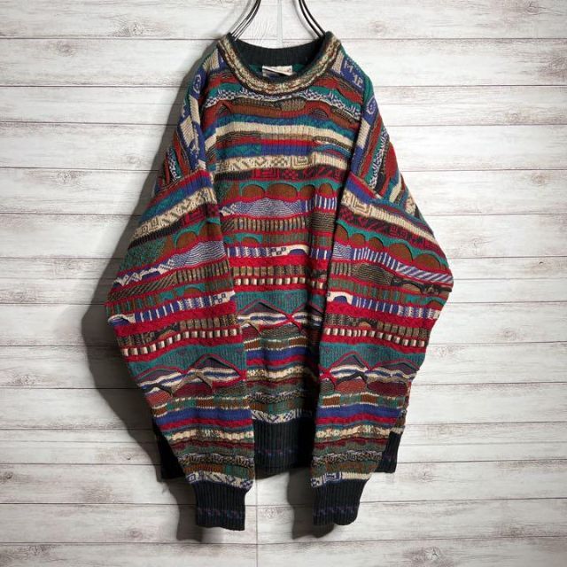 【入手困難!!】COOGI ✈︎立体ニット 3Dニット ゆるだぼ 肉厚 セーター