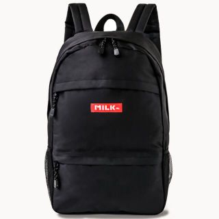 ミルクフェド(MILKFED.)の【新品】MILKFED. BACKPACK  赤　ムック　付録　バックパックのみ(リュック/バックパック)