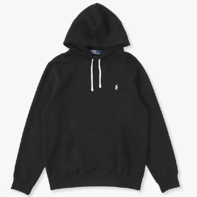 黒M ロンハーマン別注ポロラルフローレン Logo Sweat Hoodie