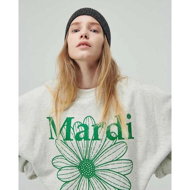 マルディメクルディ Mardi Mercredi スウェット White