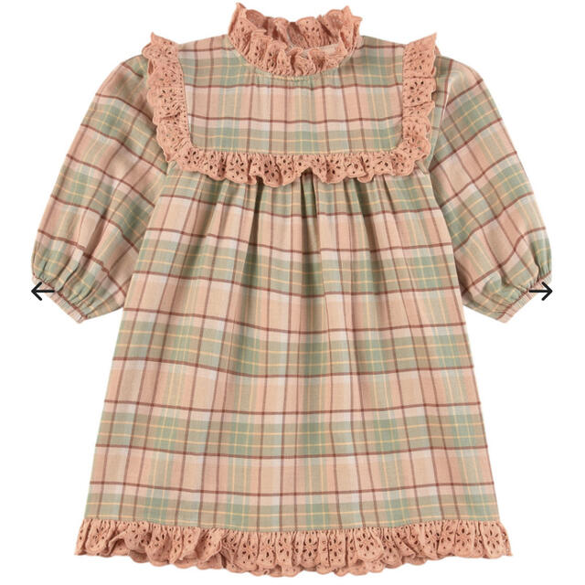 Caramel baby&child (キャラメルベビー&チャイルド)のLiilu リール Lana Dress Check 18m キッズ/ベビー/マタニティのベビー服(~85cm)(ワンピース)の商品写真