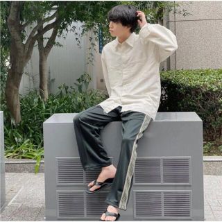 新品未使用 needles トラックパンツ ストレート グリーン ターコイズ-
