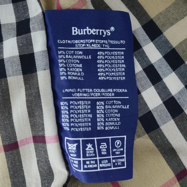 BURBERRY(バーバリー)の古着 バーバリー Burberry's 一枚袖 ステンカラーコート バルマカーンコート 英国製 レディースM /eaa223926 レディースのジャケット/アウター(その他)の商品写真