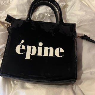 épine エピヌ ビジューバッグ ブラック 2022人気特価 brommabilskador.se