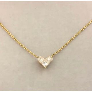 スタージュエリー ミステリアス ハート ネックレス 0.28CT