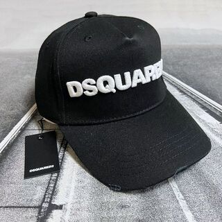 ディースクエアード(DSQUARED2)の新品 Dsquared2 Baseball Cap ブラック(キャップ)