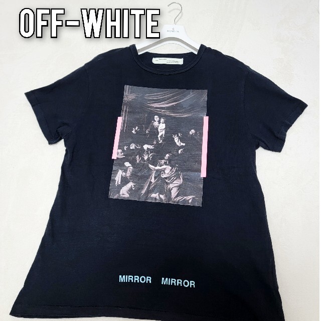 OFF-WHITE(オフホワイト)の【美品】 OFF WHITE　オフホワイト 17SS　オーバーTシャツ メンズのトップス(Tシャツ/カットソー(半袖/袖なし))の商品写真