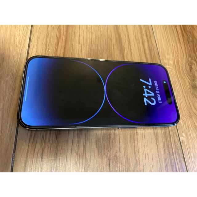 iPhone(アイフォーン)のiPhone 14 Pro 256GB Deep Purple 本体 スマホ/家電/カメラのスマートフォン/携帯電話(スマートフォン本体)の商品写真