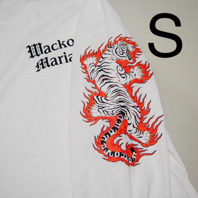 WACKO MARIA(ワコマリア)のSサイズ wackomaria tim lehi ロンT 02 白 メンズのトップス(Tシャツ/カットソー(七分/長袖))の商品写真