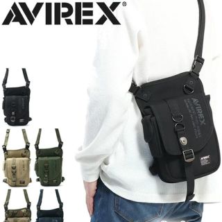 アヴィレックス(AVIREX)のAVIREX アビレックス ショルダー EAGLE BLACK(ショルダーバッグ)