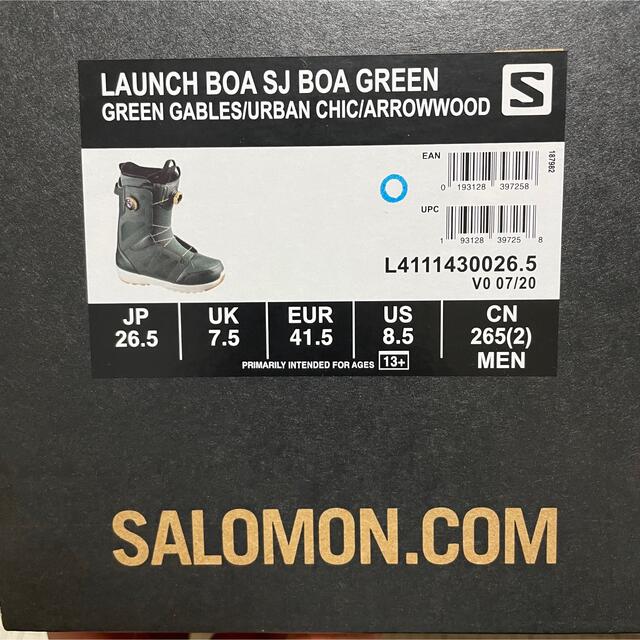 サロモン　SALOMON LAUNCH 26.5